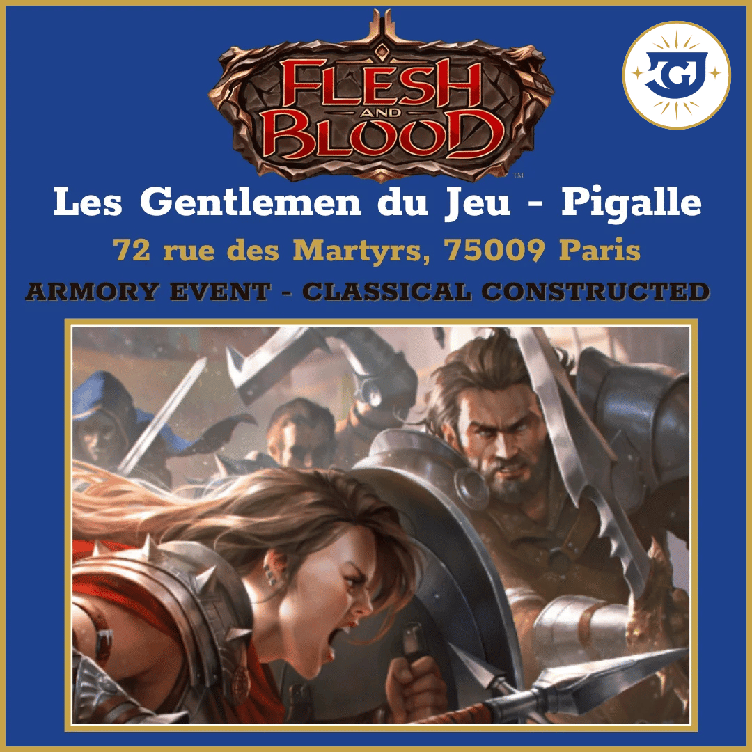 Tournoi Armory Flesh and Blood